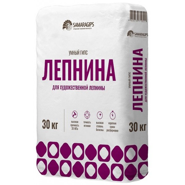 Умный гипс для художественной лепнины (30кг)